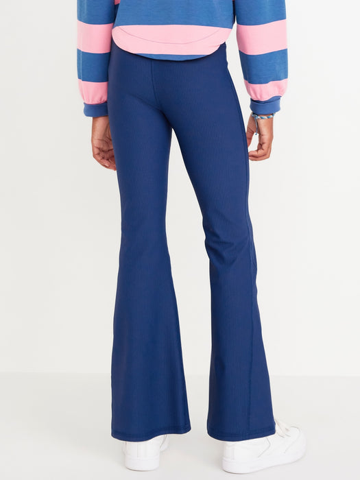 High-Waisted PowerSoft Super Flare Leggings for Girls