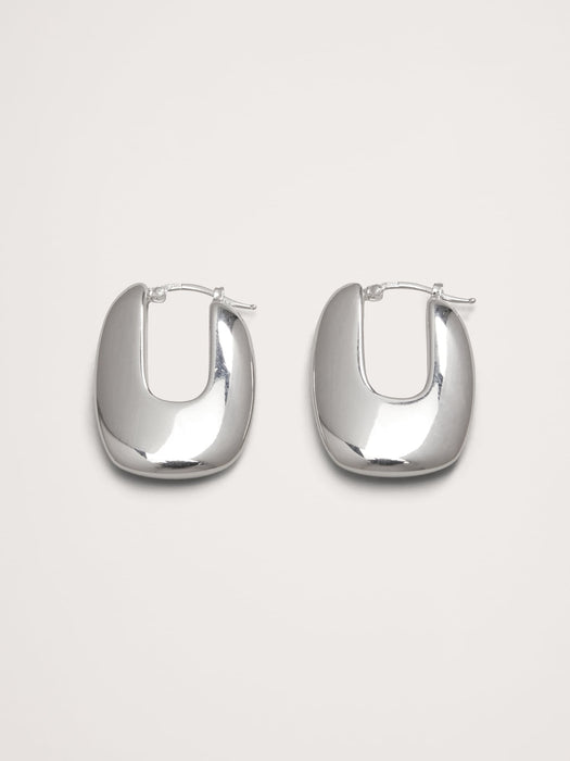 Ravena U-Profile Earrings by Aureus + Argent