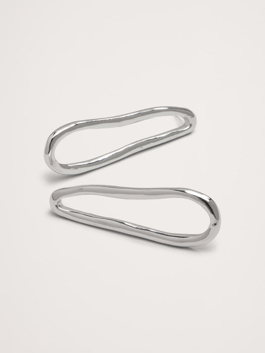 Shapes Long Earrings by Aureus + Argent