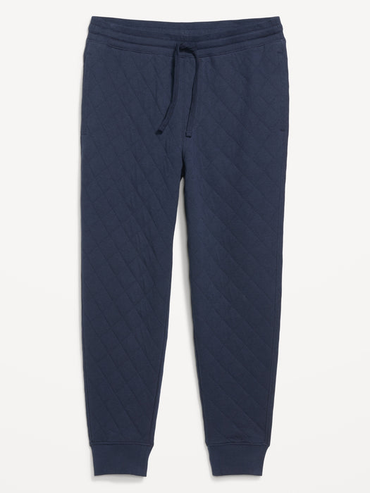 Loose Quilted Fleece Joggers