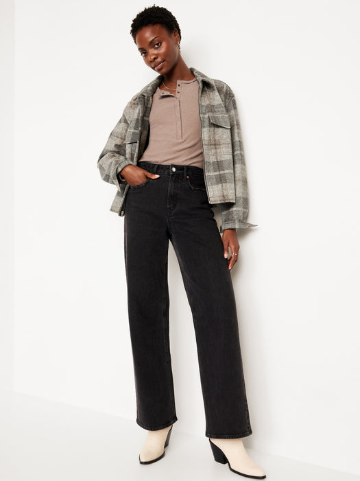 Fitted Plush Henley T-Shirt