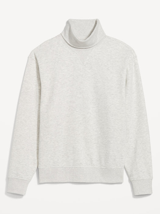 Fleece Turtleneck Sweatshirt