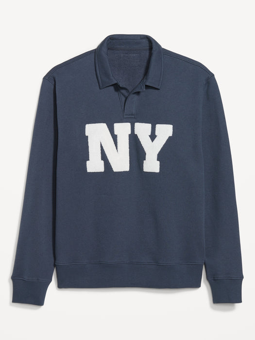 Rotation Fleece Graphic Polo