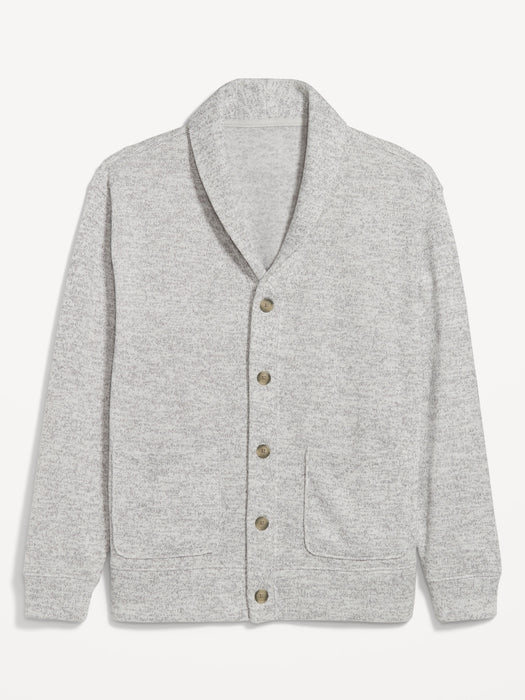 Sweater Fleece Shawl Cardigan