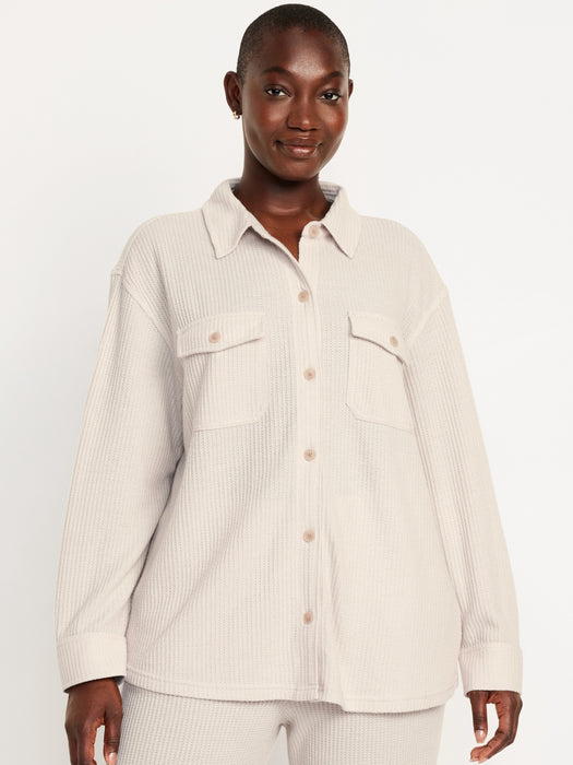 Waffle Lounge Shacket