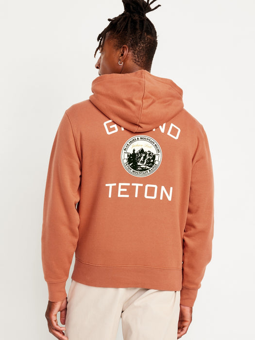 Oversized Essential Graphic Hoodie