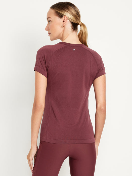 Fitted Seamless T-Shirt