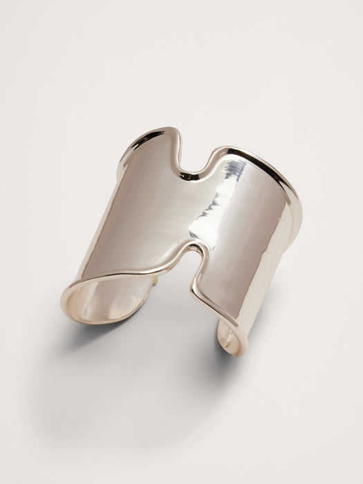 Sculptural Forms Cuff by Aureus + Argent
