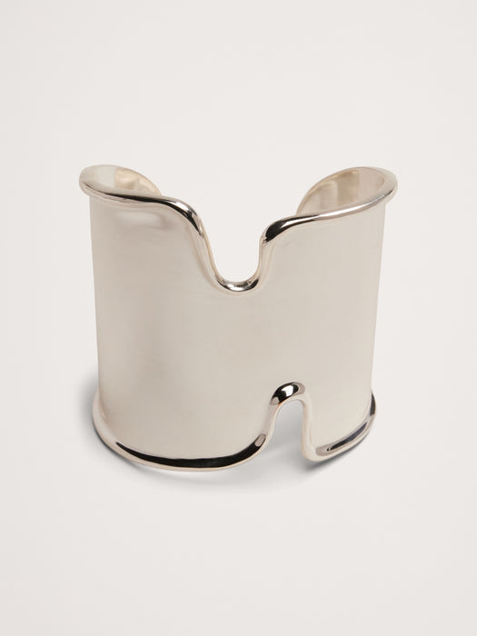 Sculptural Forms Cuff by Aureus + Argent