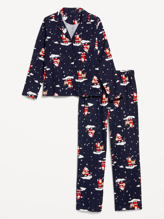 Flannel Pajama Set for Women