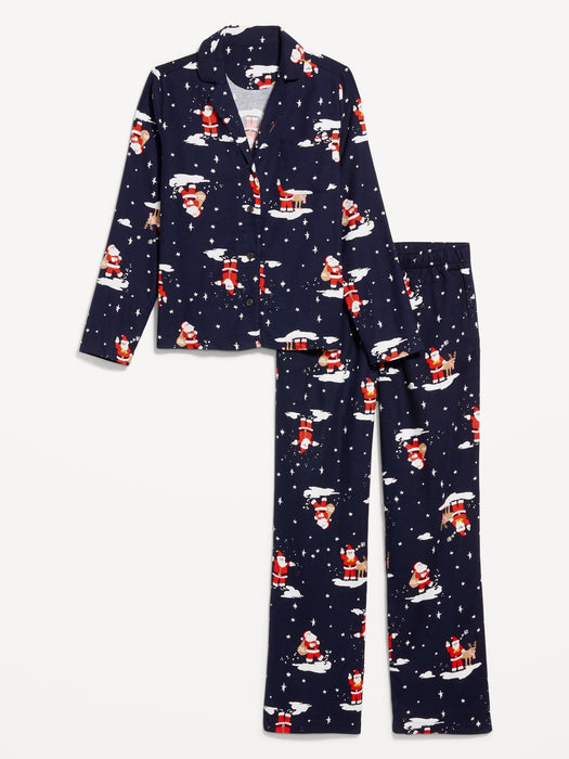 Flannel Pajama Set for Women