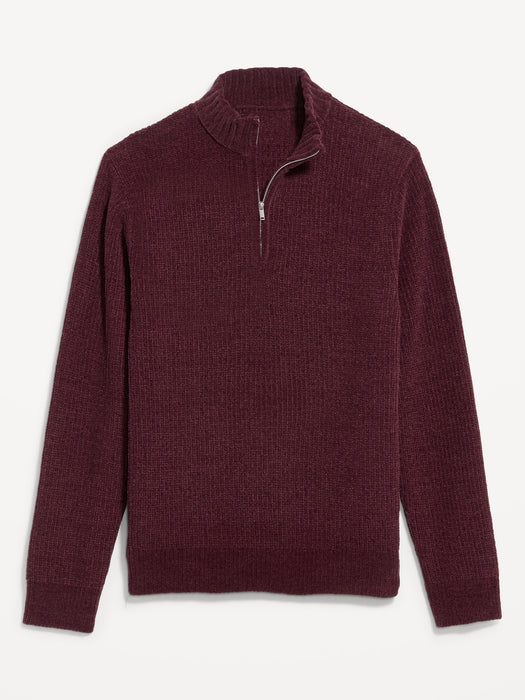 Chenille Quarter Zip