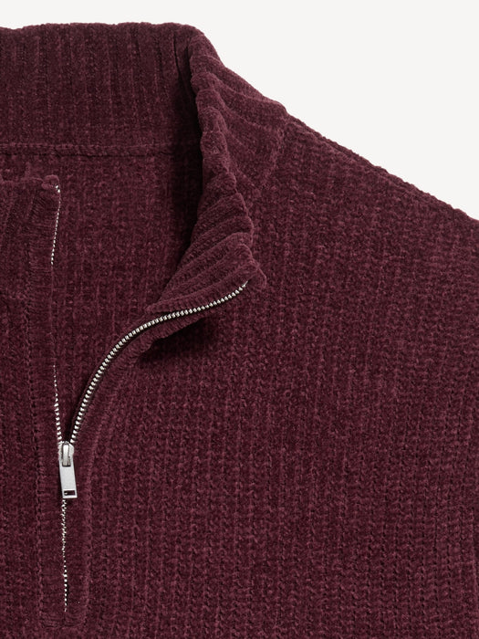 Chenille Quarter Zip
