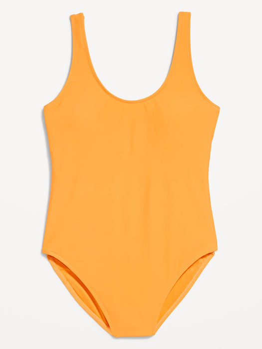 Matte One-Piece Swimsuit
