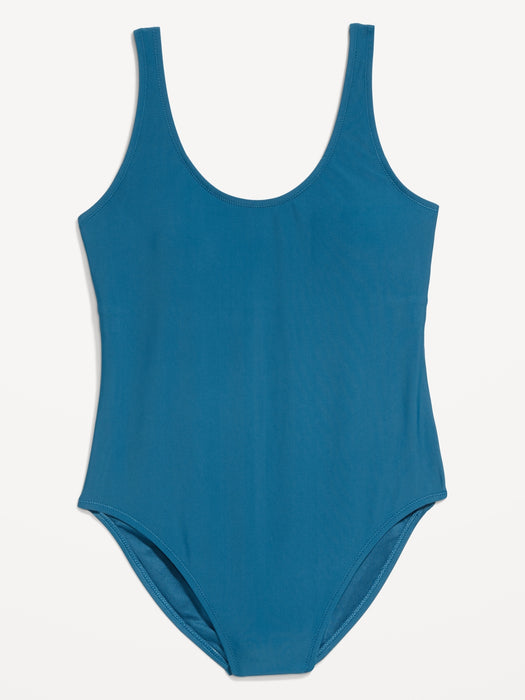 Matte One-Piece Swimsuit