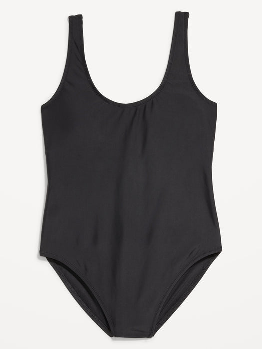 Matte One-Piece Swimsuit