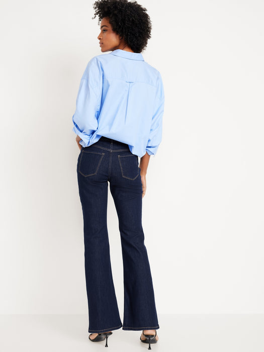 High-Waisted Wow Schlagjeans