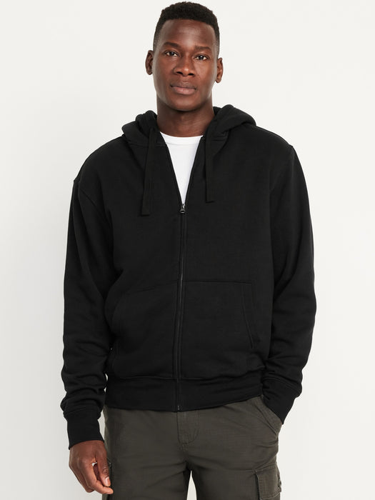 Sherpa-Lined Zip Hoodie