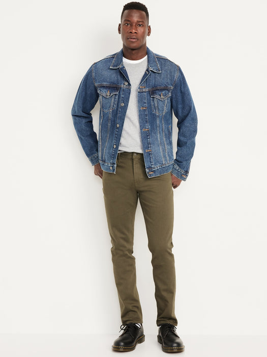 Slim Five-Pocket Pants