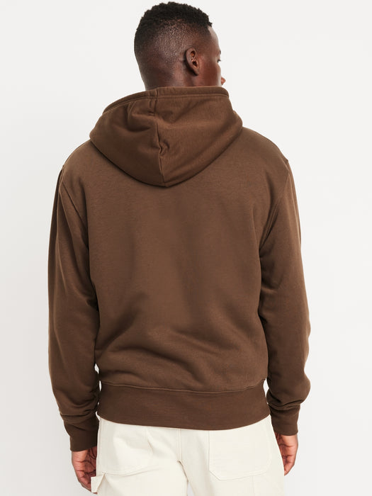 Sherpa-Lined Zip Hoodie
