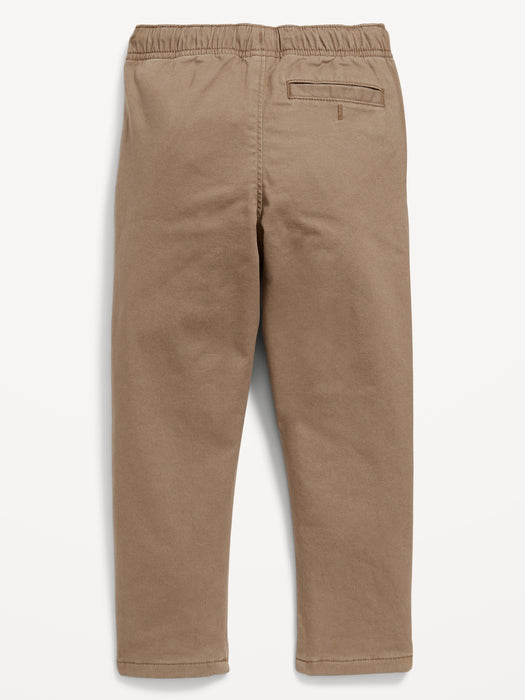 Cozy-Lined Twill Pants for Toddler Boys