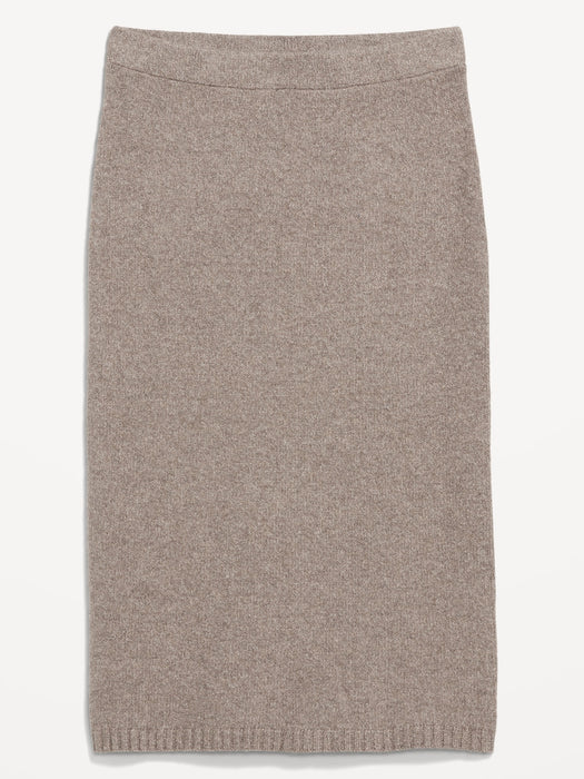 High-Waisted SoSoft Midi Skirt