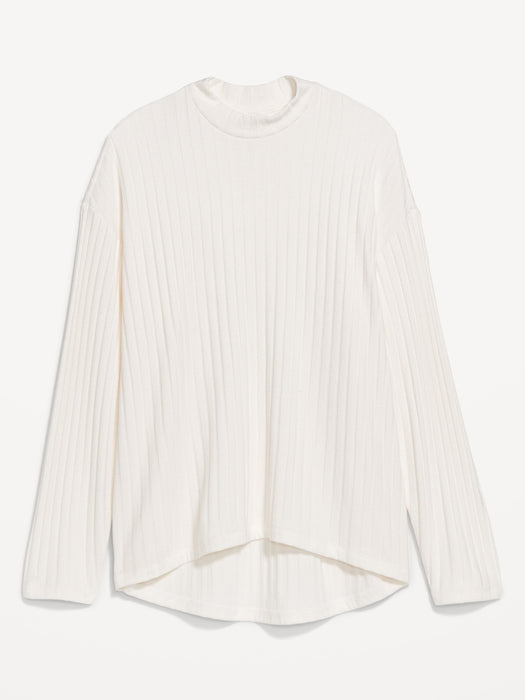 Cozy Mock-Neck Tunic