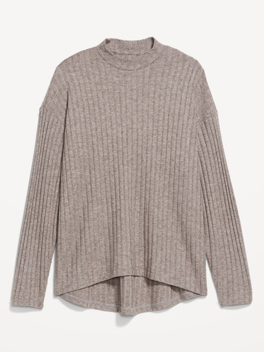 Cozy Mock-Neck Tunic