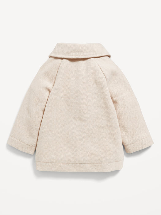 Button-Front Pocket Coat for Baby