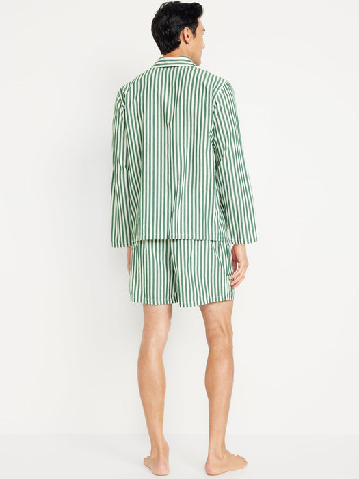 Poplin Pajama Short Set