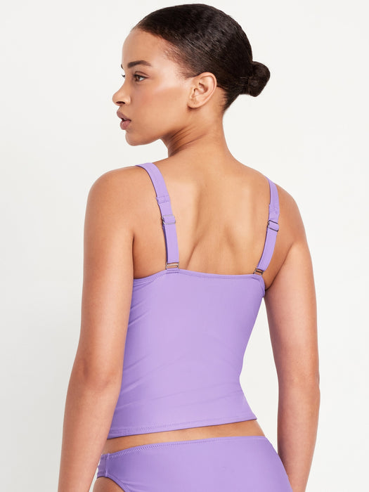 Underwire Tankini Swim Top