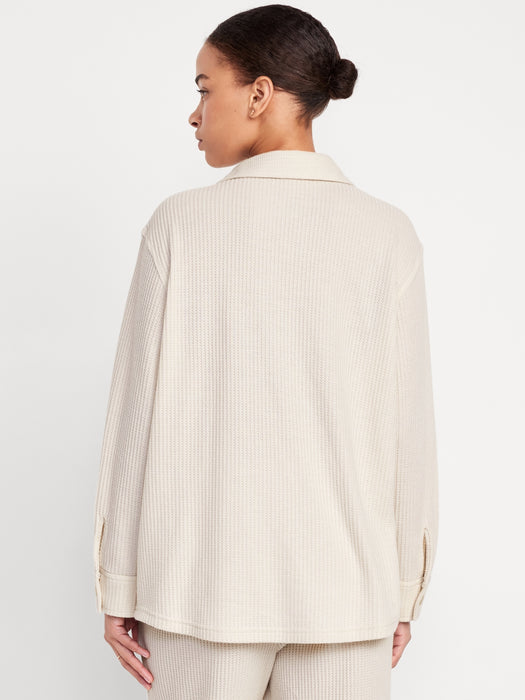 Waffle Lounge Shacket