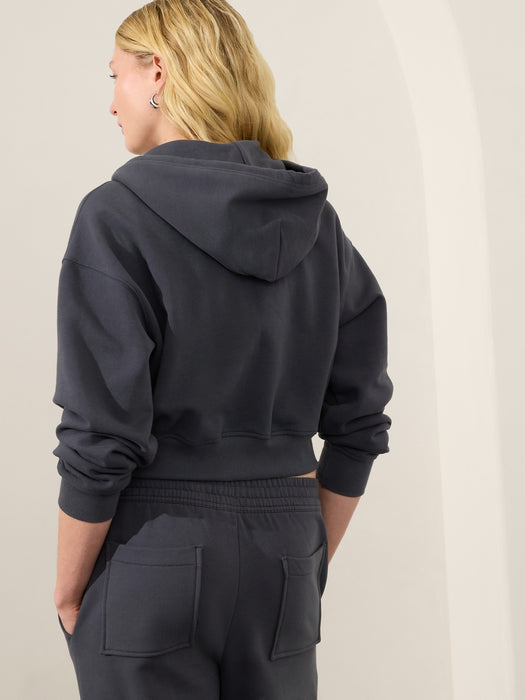 Forever Fleece Ultra Crop Full Zip