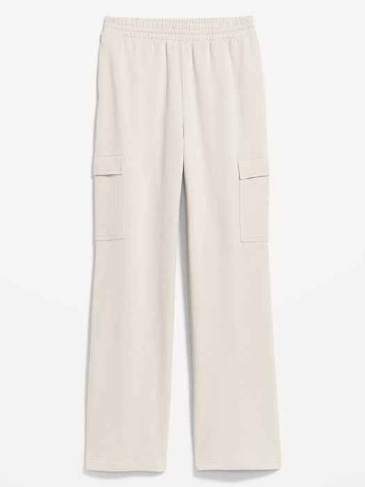 Extra High-Waisted SoComfy Cargo Wide-Leg Sweatpants