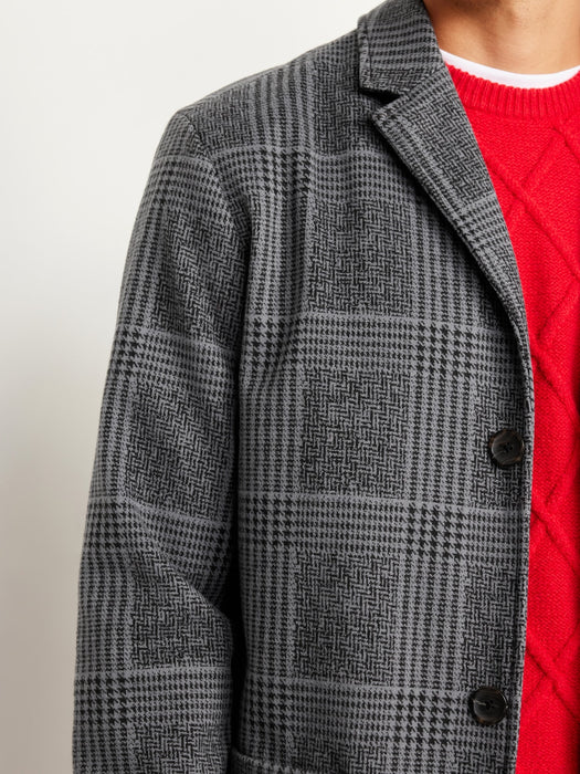 Plaid Topcoat