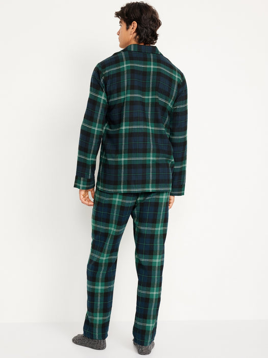 Flannel Pajama Set for Men