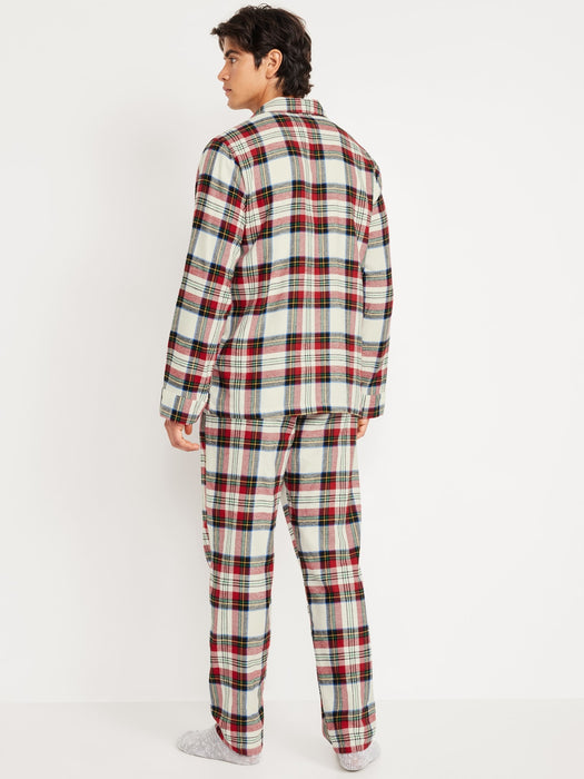 Flannel Pajama Set for Men