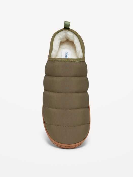 Nylon Puffer Slippers