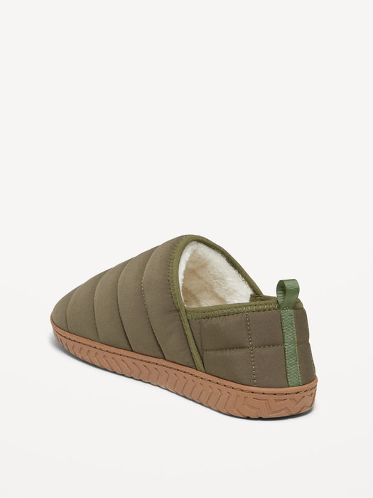 Nylon Puffer Slippers