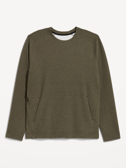Dynamic Fleece Textured Pullover