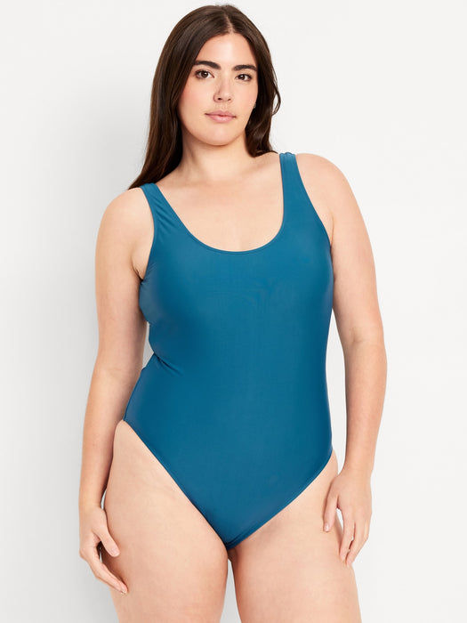 Matte One-Piece Swimsuit