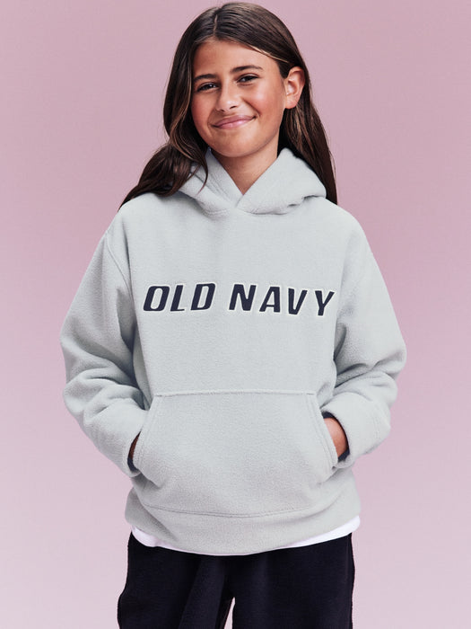'94 Gender-Neutral Microfleece Logo-Graphic Hoodie for Kids