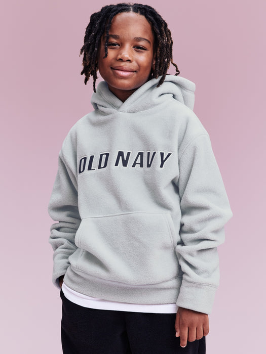 '94 Gender-Neutral Microfleece Logo-Graphic Hoodie for Kids