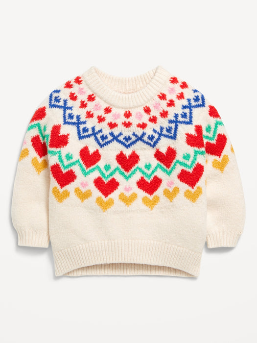 SoSoft Long-Sleeve Graphic Tunic Sweater for Baby