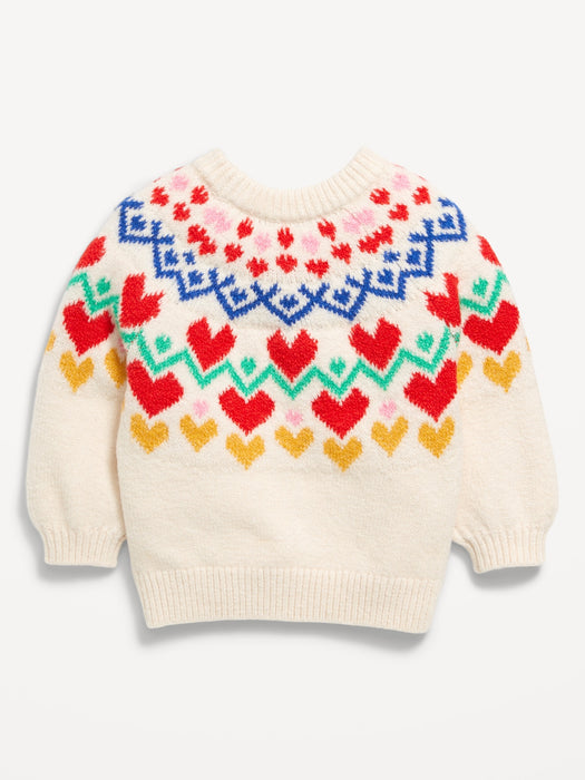 SoSoft Long-Sleeve Graphic Tunic Sweater for Baby