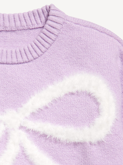 SoSoft Long-Sleeve Graphic Sweater for Girls