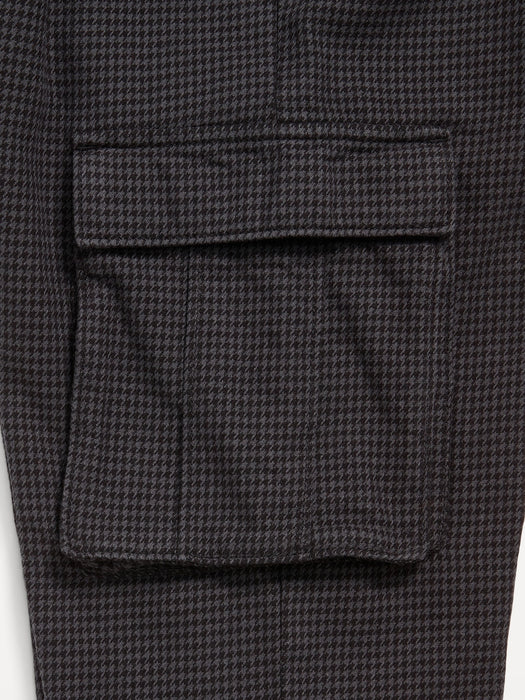 Baggy Plaid Cargo Pants for Boys