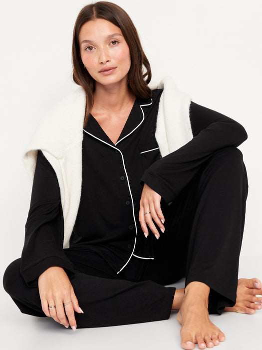 Sunday Sleep Knit Jersey Pant Set