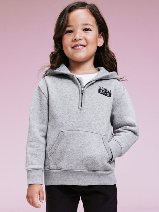 '94 Unisex Half-Zip Logo-Graphic Hoodie for Toddler