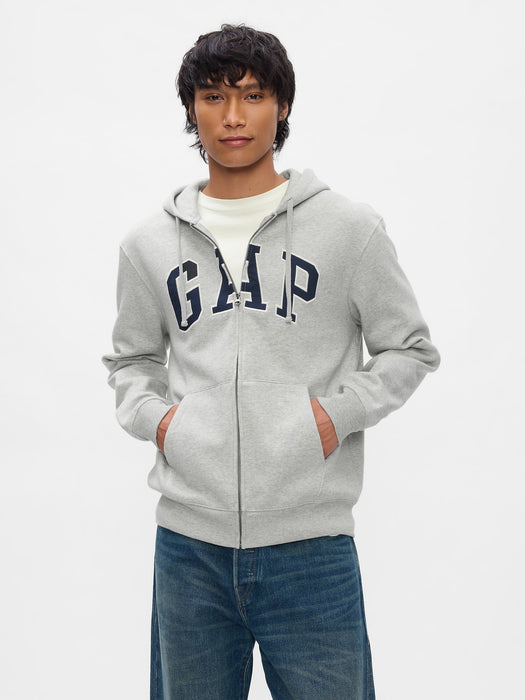 Adult VintageSoft Arch Logo Zip Hoodie